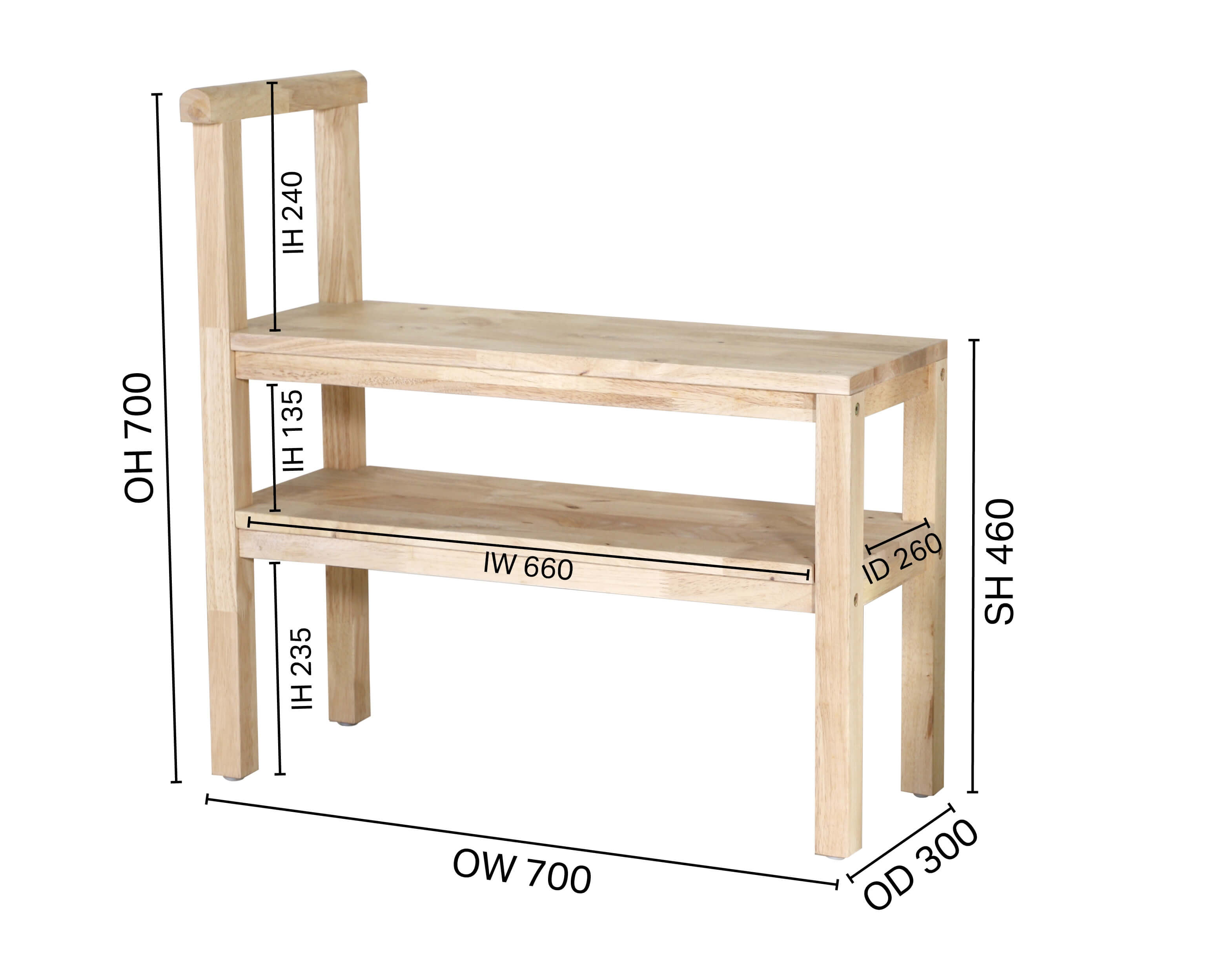 Boot Shoe Bench